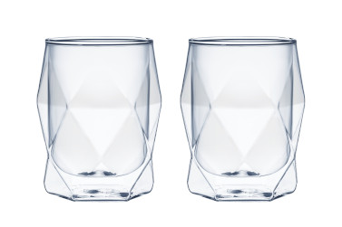 Ambition Zestaw 2 szklanek termicznych 400ml Diamond